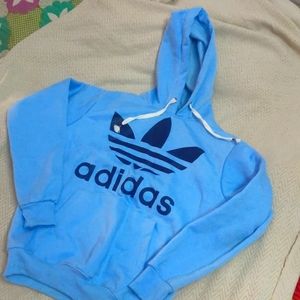 Adidas Blue Hoodie